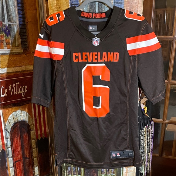 Baker Mayfield Browns Jersey with Pocket Golf Game - Picture 2 of 10